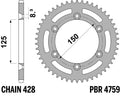 PBR RR SPROC 428 ALU UL 4759, 58