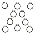 ALLBA SPROCKET RETAINER KIT
