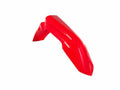 RTECH PLASTIC VENTED FRONT FENDER, RED