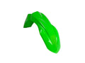 RTECH PLASTIC VENTED FRONT FENDER, GRN