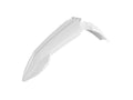 RTECH PLASTIC FRONT FENDER, WHT