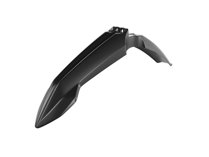 RTECH PLASTIC FRONT FENDER, BLK