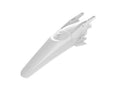 RTECH PLASTIC REAR FENDER, WHT