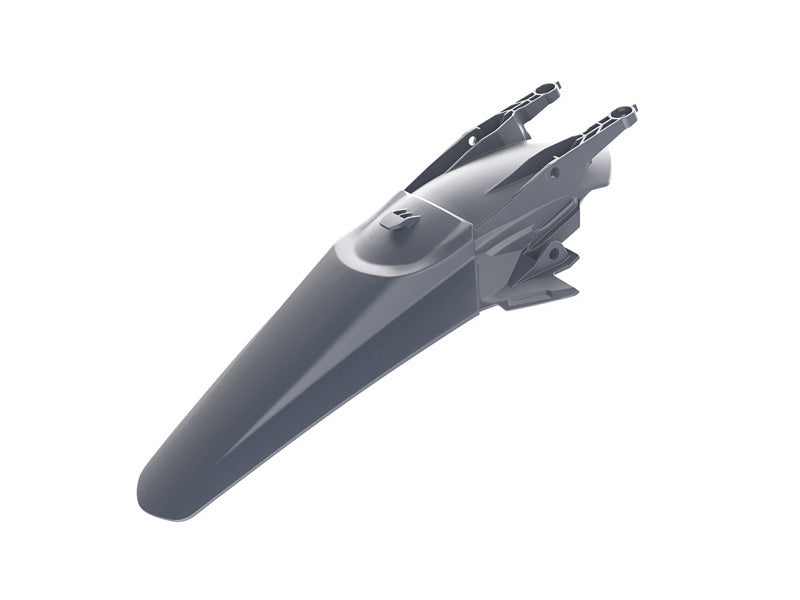 RTECH PLASTIC REAR FENDER, GRY