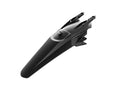 RTECH PLASTIC REAR FENDER, BLK