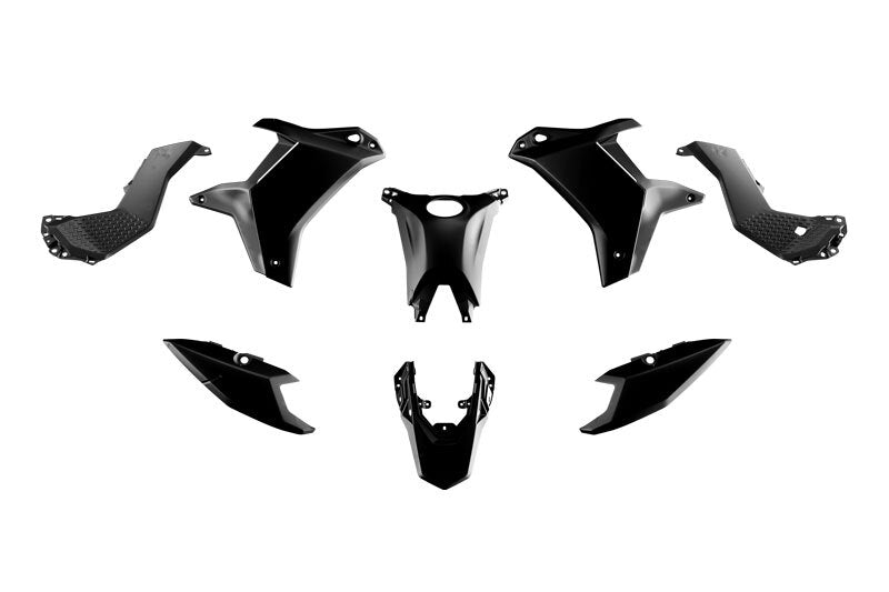 RTECH PLASTIC KIT REVOLUTION, BLK/BLK