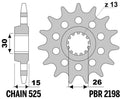 PBR FR SPROC 525 STEEL 2198G, 17