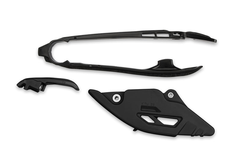 UFO CHAIN GUIDE+SWINGARM SLIDER, BLK