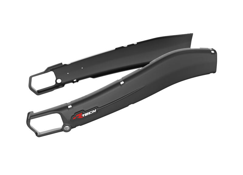 RTECH PLASTIC SWINGARM PROTECTORS, BLK