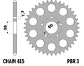 PBR RR SPROC 415 STEEL 3, 32