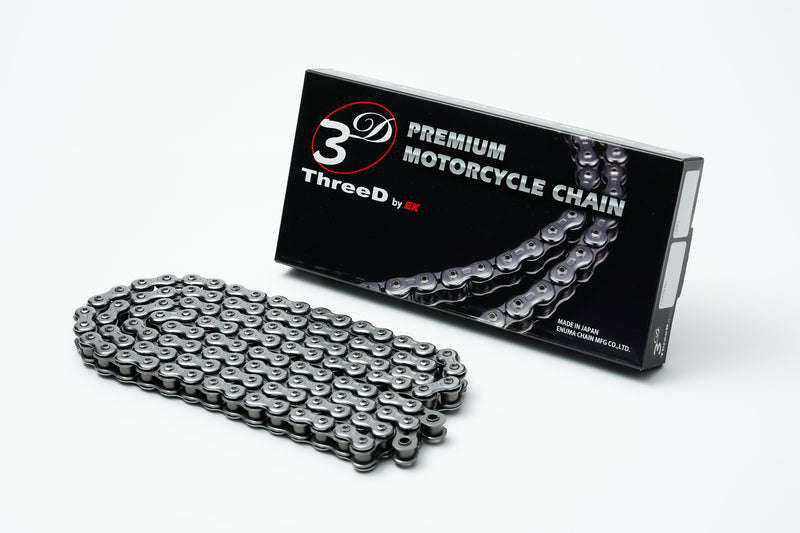 EK CHAIN 520VG/3D RIVET, 112, CHR/CHR