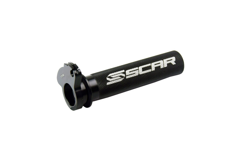SCAR THROTTLE TUBE + BEARING, BLK