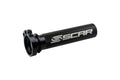 SCAR THROTTLE TUBE + BEARING, BLK