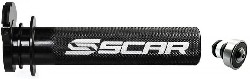SCAR THROTTLE TUBE + BEARING, BLK