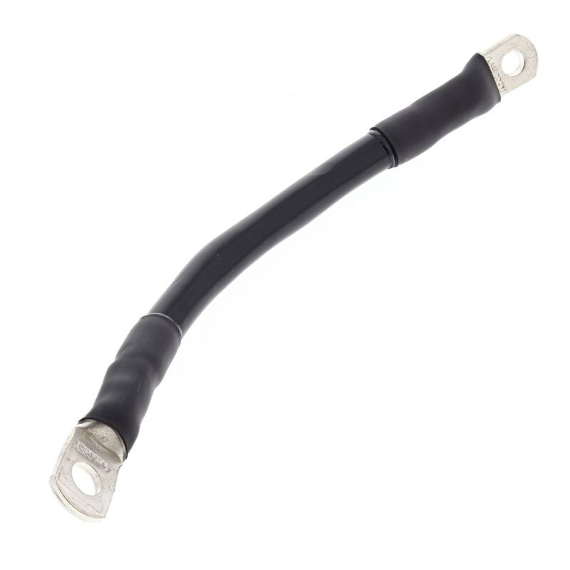ALLBA BATTERY CABLE 7" BLACK 1/4"+5/16"