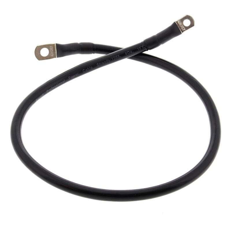 ALLBA BATTERY CABLE 27" BLACK 1/4"+5/16"