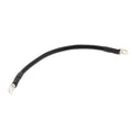 ALLBA BATTERY CABLE 12" BLACK 1/4"+5/16"