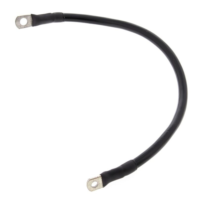 ALLBA BATTERY CABLE 16" BLACK 1/4"+5/16"