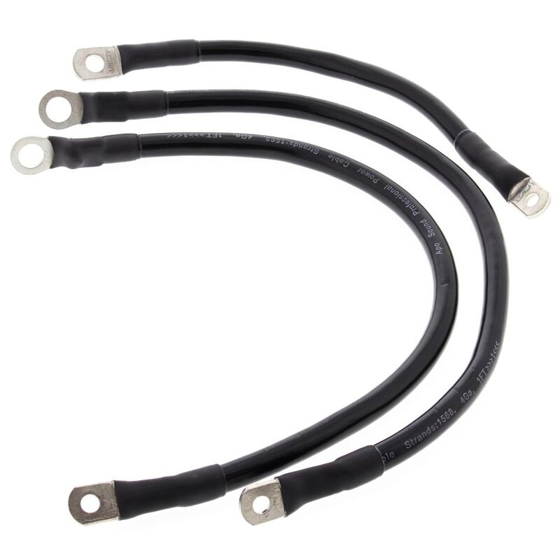 ALLBA BATTERY CABLE KIT BLACK