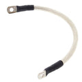 ALLBA BATTERY CABLE 12" CLEAR 1/4"+5/16"