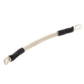 ALLBA BATTERY CABLE 7" CLEAR 1/4"+5/16"