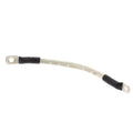 ALLBA BATTERY CABLE 8" CLEAR 1/4"+5/16"