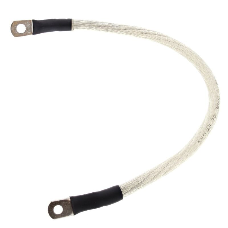 ALLBA BATTERY CABLE 16" CLEAR 1/4"+5/16"