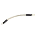 ALLBA BATTERY CABLE 9" CLEAR 1/4"+5/16"