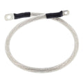 ALLBA BATTERY CABLE 23" CLEAR 1/4"+5/16"