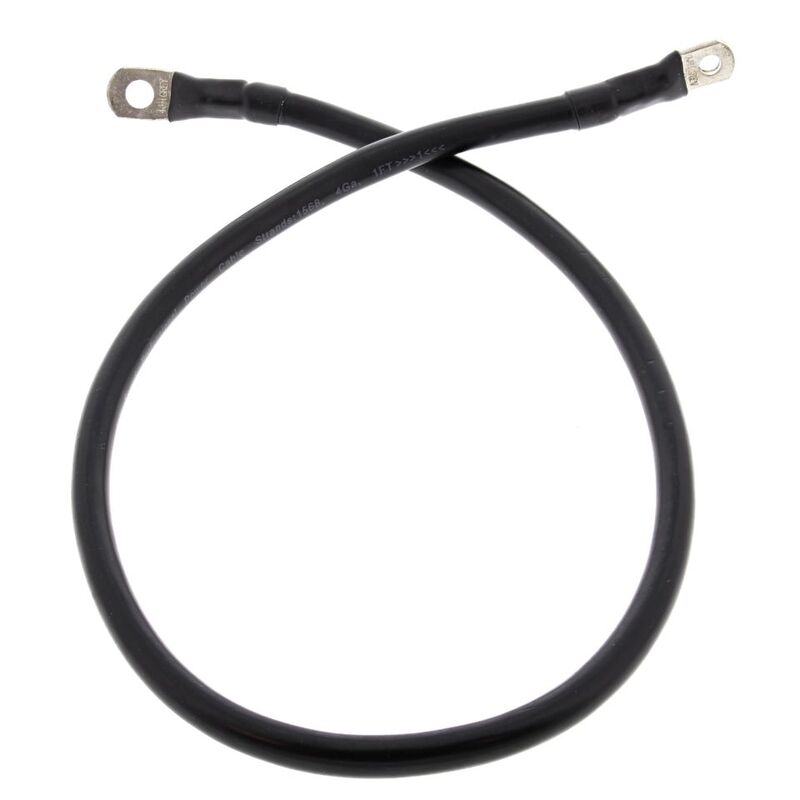 ALLBA BATTERY CABLE 30" BLACK 1/4"+5/16"