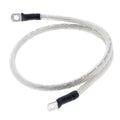 ALLBA BATTERY CABLE 32" CLEAR 1/4"+5/16"