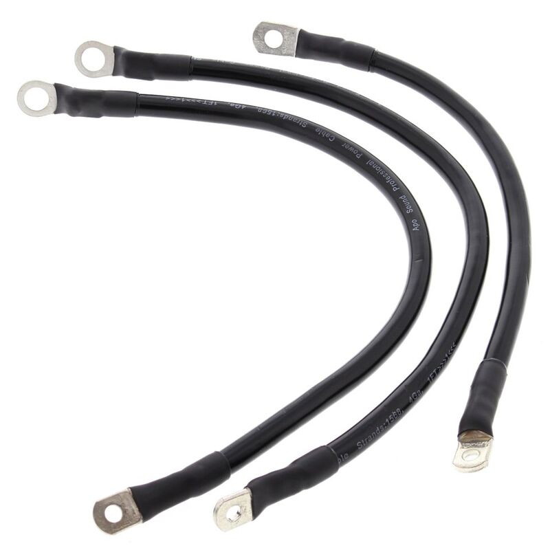 ALLBA BATTERY CABLE KIT BLACK