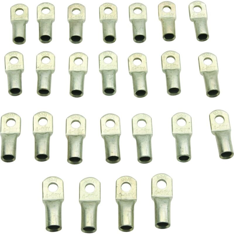 ALLBA 1/4" LUG TERMINAL 4 AWG - 25 PCS