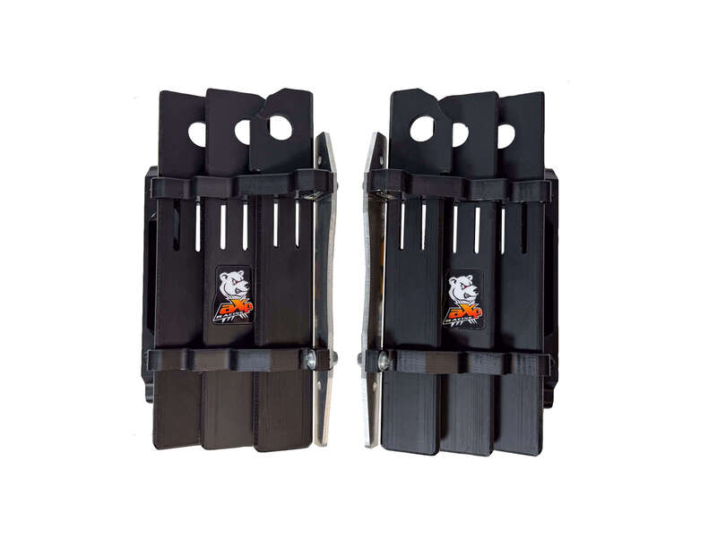 AXP RADIATOR GUARDS, BLK