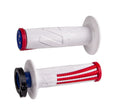 ODI GRIP EMIG PRO V2 LOCK-ON, WHT/RED
