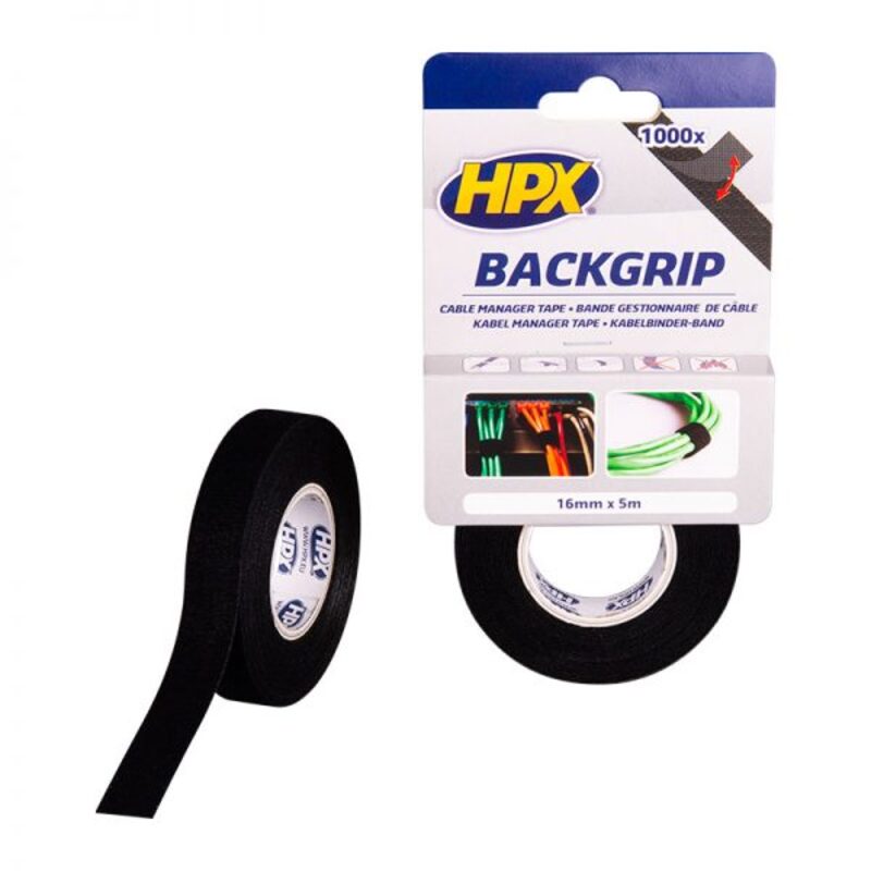 HPX BACKGRIP FILM BLACK 16MMX5M