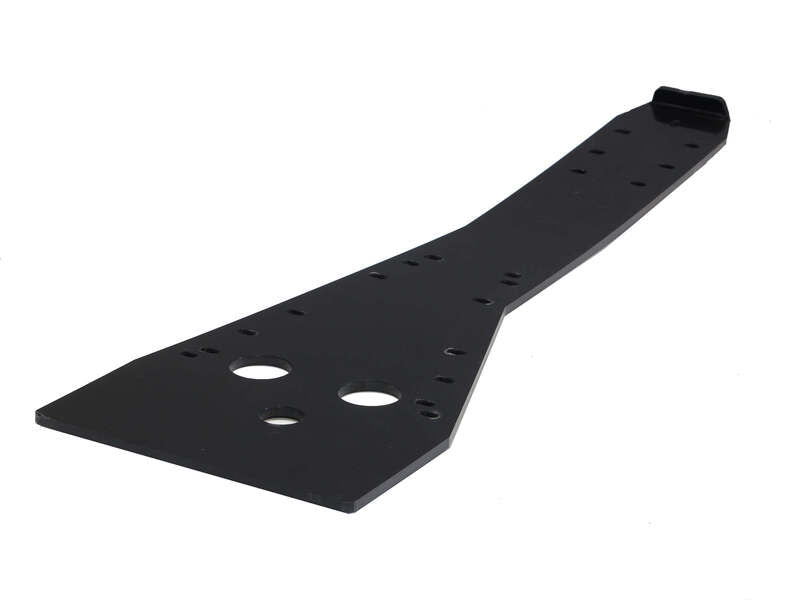 AXP SKID PLATE HDPE 8MM , BLK