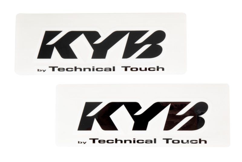 KYB FF STICKER SET TECH TOUCH, BLK