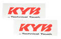 KYB FF STICKER SET TECH TOUCH, RED