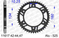 AFAM RR SPROC 525 ALU 11617K, 44