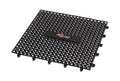 RTECH RUBBER MODULAR MAT 9PC , BLK
