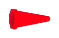 RTECH SILENCER END CAP 14-42MM, RED