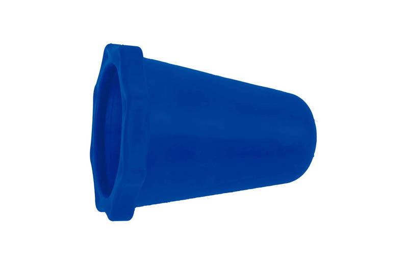 RTECH SILENCER END CAP 40-65MM, BLU