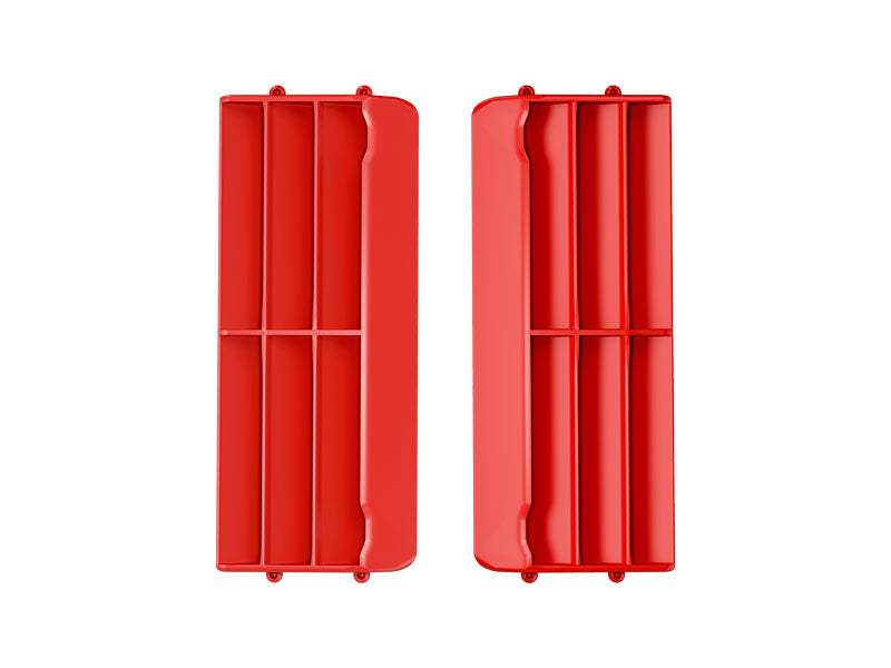 RTECH PLASTIC RAD LOUVER, RED