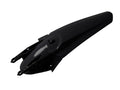 RTECH PLASTIC REAR FENDER ENDURO, BLK