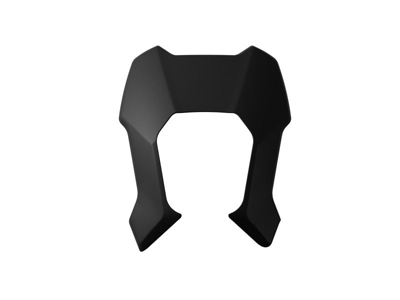 RTECH FRONT HEADLIGHT REP PLASTIC, BLK