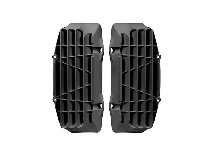 RTECH PLASTIC RAD LOUVER OVERSIZE, BLK
