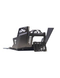 AXP SKID PLATE ADV HDPE 8MM, BLK