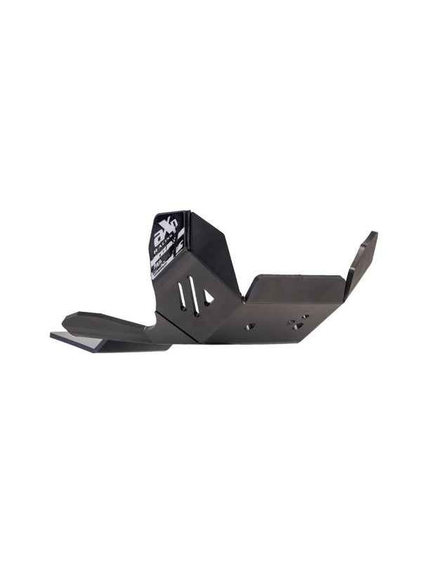 AXP SKID PLATE ADV HDPE 8MM, BLK