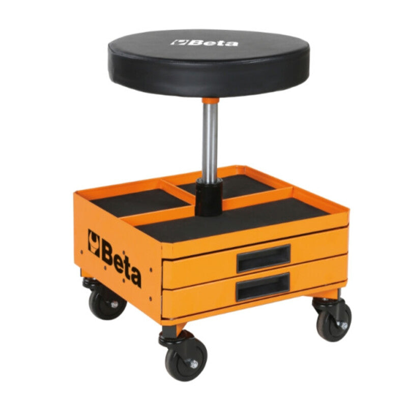 BETA ROLLING STOOL ADJ 3 DRAWERS